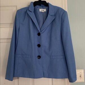Le Suit Classic Navy womens Blazer